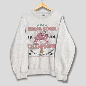 Vintage 1994 NCCA Champs University of Arkansas Razorbacks Football Sweatshirt